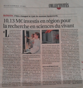 Article Inauguration 2014 La Gazette Du Midi